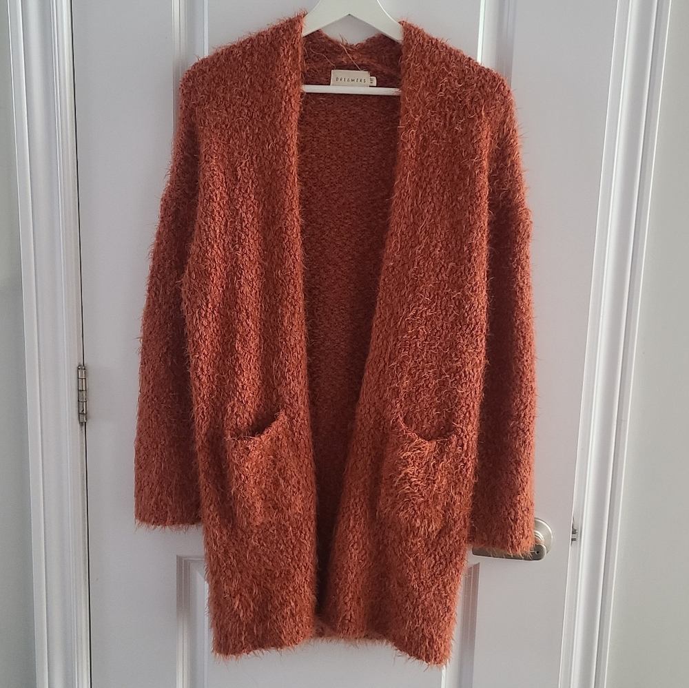 Dreamers Fuzzy Cardigan